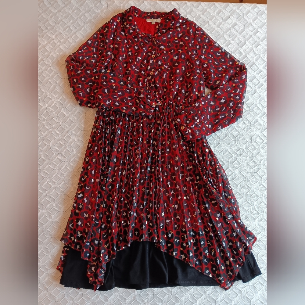 Michael Michael kors Stylish Red Kids Dress